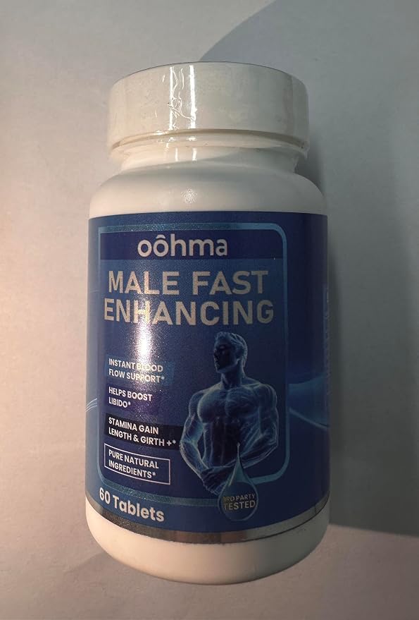 New Male Enhancing Supplement, Designed to be Fast Acting for Blood Flow to Gain Length & Girth + Stamina, Maca, Epimedium, and Other Natural Ingredients, 3rd Party Tested Supplement 60 Tablets