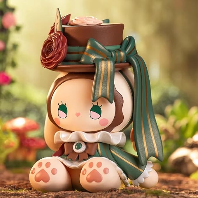 Anime Figure Blind Box, Emma Secret Forest Series Mystery Toy, Cute PVC Collectable Anime Girl Figure for Gift (Garden)