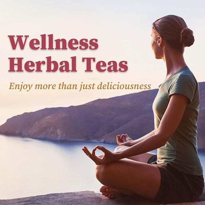 FullChea Hawthorn Berry Tea - 50 Teabags, 3g/bag - Premium, Non-GMO, Caffeine-free, Aids Digestion & Provides Antioxidants