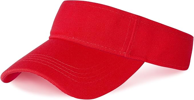 Marrywindix 1 Piece of Sport Wear Athletic Visor Sun Sports Visor Hat Visor Adjustable Cap for Women and Men