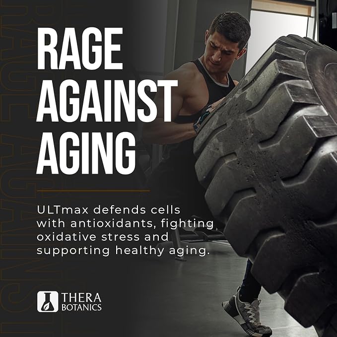 ULTmaxⓇ Men’s Testosterone Support | Ashwagandha & Shilajit Extract | Promotes Healthy Testosterone Levels | Supports Energy, Endurance, Muscle Strength, and Cognitive Performance | 30 Veg.Capsules