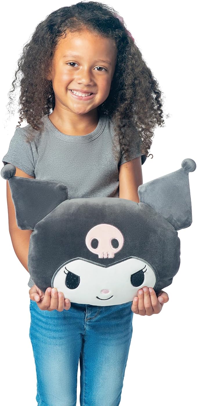 Northwest Kuromi Cloud Pillow 12 Inch – Plush Stuffed Pillow, Bedroom Decor, Great Gift Idea