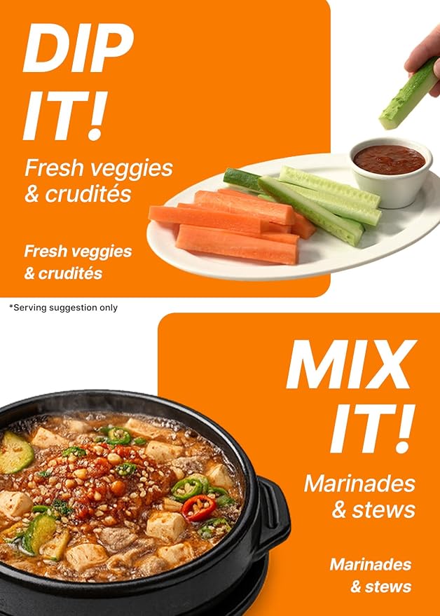 TBK THEBORN Korean BBQ Ssamjang, Fermented Soybean Dipping Sauce 2.9kg | Savory fermented dipping sauce with rich umami flavor for Korean BBQ, lettuce wraps, grilled meat and vegetables