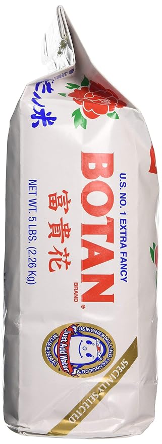 Botan Calrose, Rice Calrose Extra Fancy, 80 Ounce