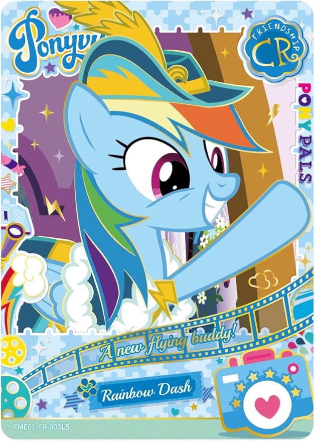Kayou My Little Pony Friendship Eternal Cards, Fun Moment Edition, English Series 1, Display Box with 12 Packs, 127 Cards, 7 Rarity Levels