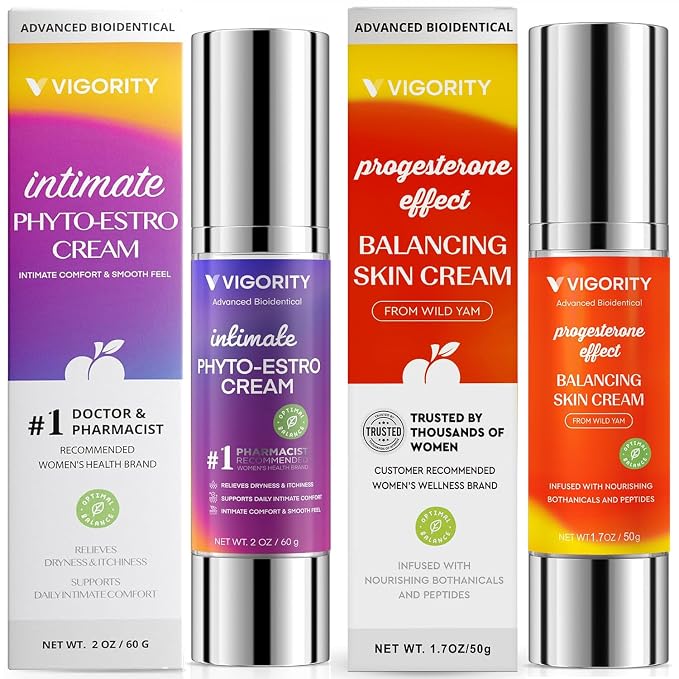Vigority Intimate Phyto-Estro and Balancing Cream Kit for Women for Mature Skin
