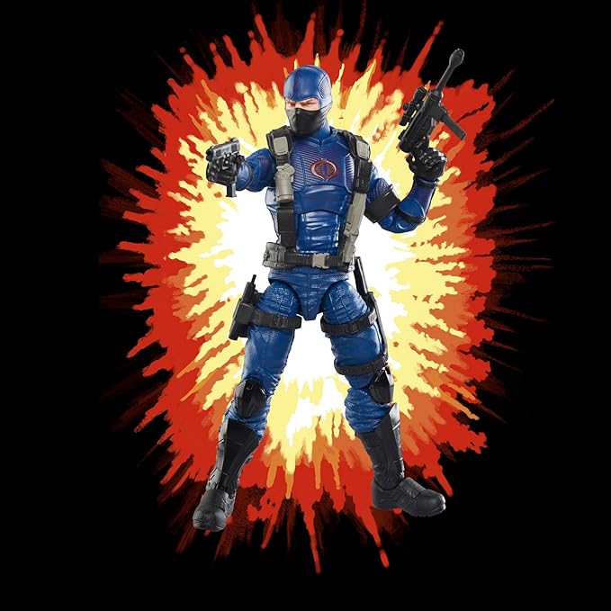 G.I. Joe Classified Series Retro Cardback Cobra Trooper, Collectible 6 Inch Action Figure with 9 Accessories