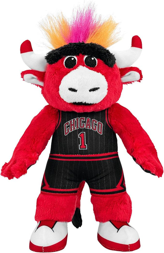 Bleacher Creatures Chicago Bulls Benny The Bull 10" NBA Plush Figure (2025) - A Mascot for Play or Display