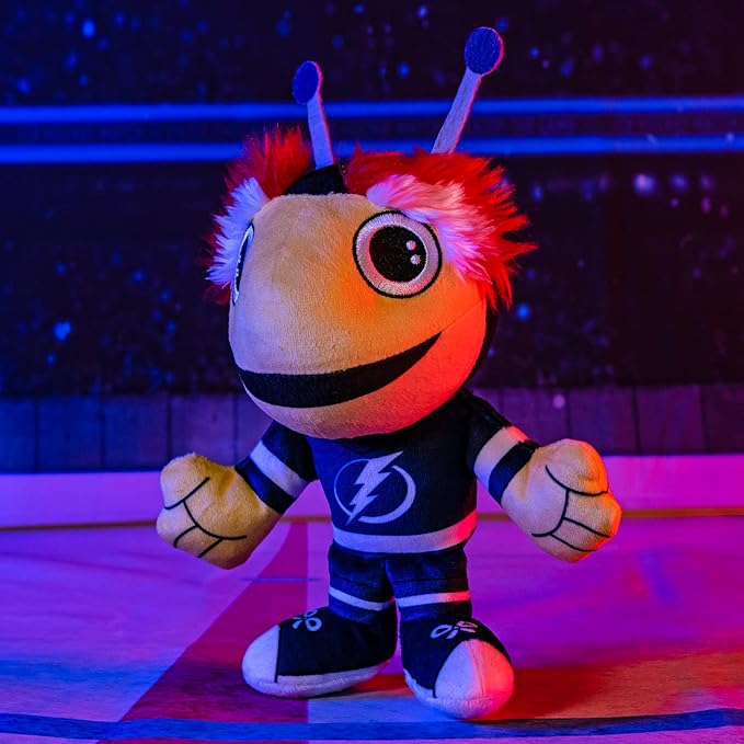 Bleacher Creatures Tampa Bay Lightning Thunderbug 8" Kuricha Mascot Sitting Plush - Soft Chibi Inspired Mascot