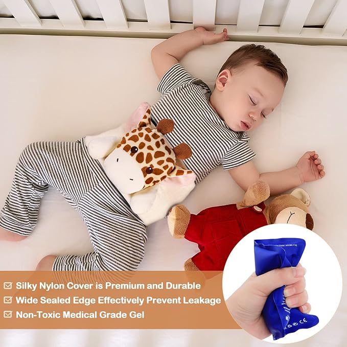 Baby Colic, Gas and Upset Stomach Relief - Heigoeost Newborns Heating Pad Colic Belly Belt for Babies Gas & Colic Tummy Relief, Baby Heated Tummy Wrap for Colic, Gas, Upset Stomach Infants Relief