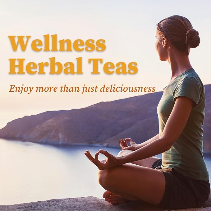 FullChea - Fennel Tea Bags, 30 Teabags, 4g/bag - Premium Whole Fennel Seeds - Non-GMO - Caffeine-free - Helps Improve Digestion & Immune System