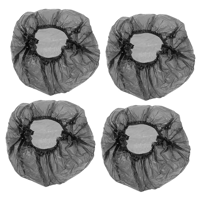 Elastic Potty Liners 100 Pack Disposable Baby Toilet Trash Bags for Travel Portable Plastic Potty Chair Liners Bathroom Training