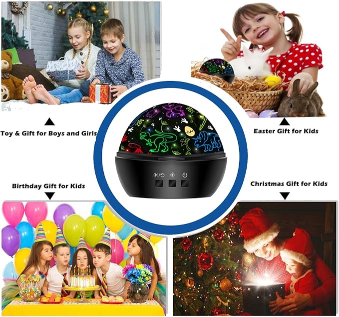 Dinosaur Toys for 3-8 Year Old Boys,Dino Projection Kids Toys for 3-8 Year Olds Boy 2 in 1 Car Toy for 2-10 Year Olds Boys,Toddler Toys,Chirstmas Stocking Stuffers Gifts for 2-10 Year Olds Kid