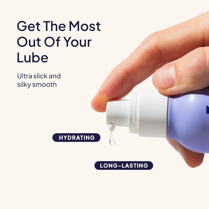 Hello Cake Hybrid Lube – Smooth & Slick 2-in-1 Blend of Silicone and Water-Based Personal Lubricant, Toy Safe, Condom Friendly Lube for Men, Women, and Couples, 3.3 fl oz