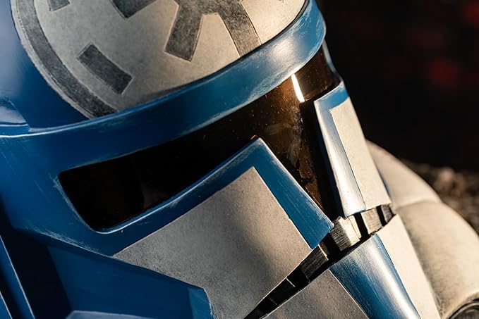 Evere SW Clone Arc Commander Helmet Cosplay Deluxe Halloween Collectible Prop