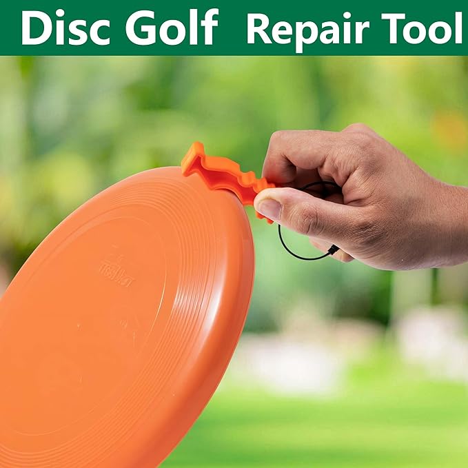 2Pcs/4Pcs Disc Golf Repair Tool, Portable Disc Golf Edge Maintenance Tool, Sports Flying Disc Tool for Scratch Stains Repair Polishing