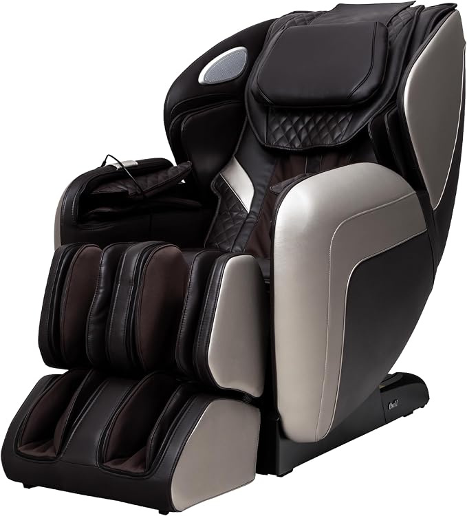 Osaki OS-Atai SL-Track Zero Gravity Full Body Airbag Massage Back and Calf Infrared Heat with Foot Roller Massage (Black)
