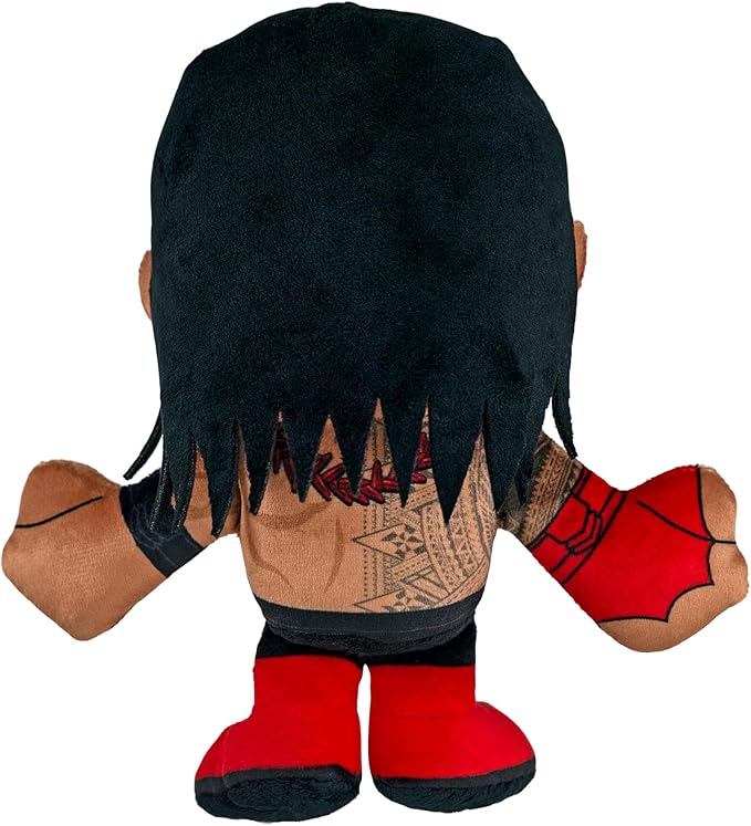 Bleacher Creatures WWE Roman Reigns 8" Kuricha Sitting Plush - Soft Chibi Inspired Toy