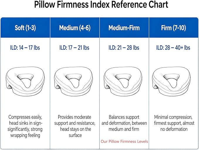 VVB Face Down Pillow for Massage Table, Massage Headrest for Bed, Stomach Sleeping Pillow with Face Cradle Pad, BBL Pillows After Post Eye Surgery Recovery, Massage Pillow with Removable Cover Grey