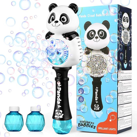 Bubble Wands for Kids Ages 4-8 Years Old: Light Up Bubble Machine Bubble Wand for Parties Outside Toys for Toddlers 3-5 Automatic Bubble Machine Rechargeable Gifts for 3 + Year Old Girl Boy
