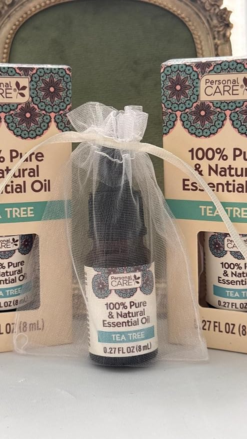 100% Pure & Natural Essential Oil, Aromatherapy and Skin Care, 0.27 fl oz (Tea Tree)