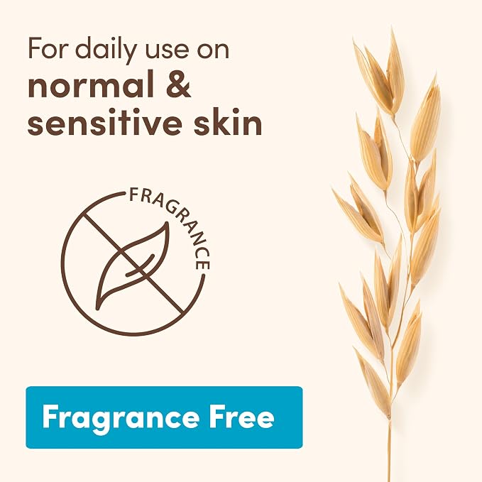 Aveeno Baby Daily Moisture Body Lotion for Sensitive Skin, Hypoallergenic Moisturizing Baby Lotion with Nourishing Oatmeal to Deeply Moisturize Baby's Skin, Fragrance-Free, 8 fl. oz (Pack of 12)