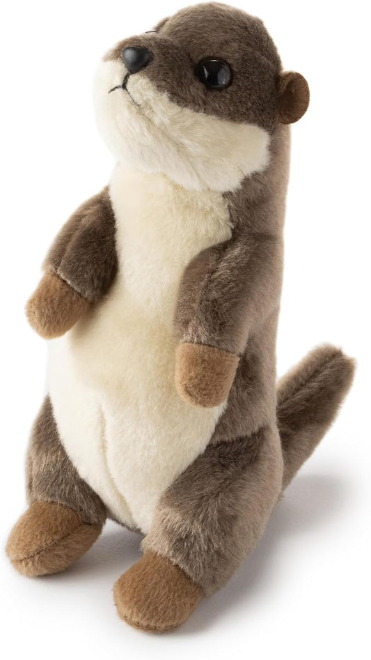 The Petting Zoo River Otter Stuffed Animal Plushie, Gifts for Kids, Wild Onez Babiez Wildlife Animals, River Otter Plush Toy 6 Inches