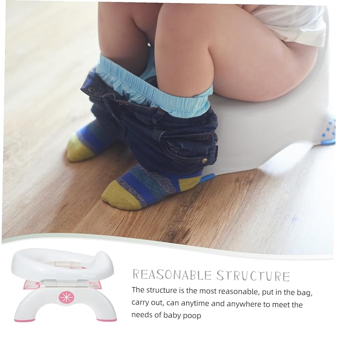 Portable Folding Potty Seat for Boys and Travel Toilet for Lightweight and Toilet for Camping and Outdoor Use Safe Foldable Potty Chair