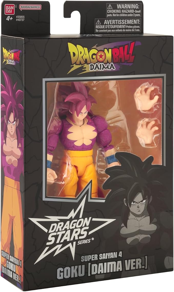 Dragon Stars Series - Dragon Ball DAIMA - Super Saiyan 4 Goku [DAIMA Ver.] 6.5" Action Figure