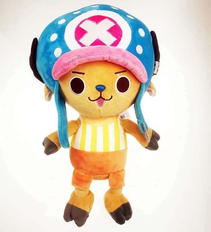 ALORVE Plush Figure Toys Plush Toy Tony Tony Chopper Anime Stuffed Plush Doll 11.7 Inches(Blue)