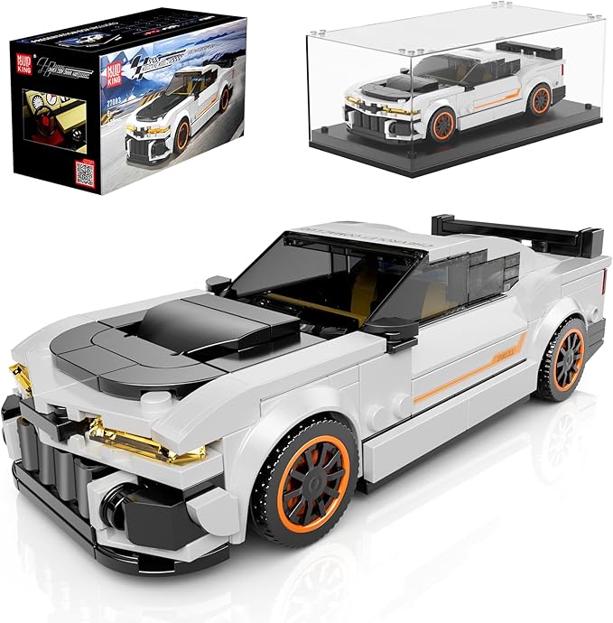 Mould King ZL-1 Classic Sports Car Building Kits, MOC Racing Car Toys Model, Vehicle Blocks Set Suitable for Boys to Build, House Decoration Gifts for Kids and Adults 27083 (421 Pcs)