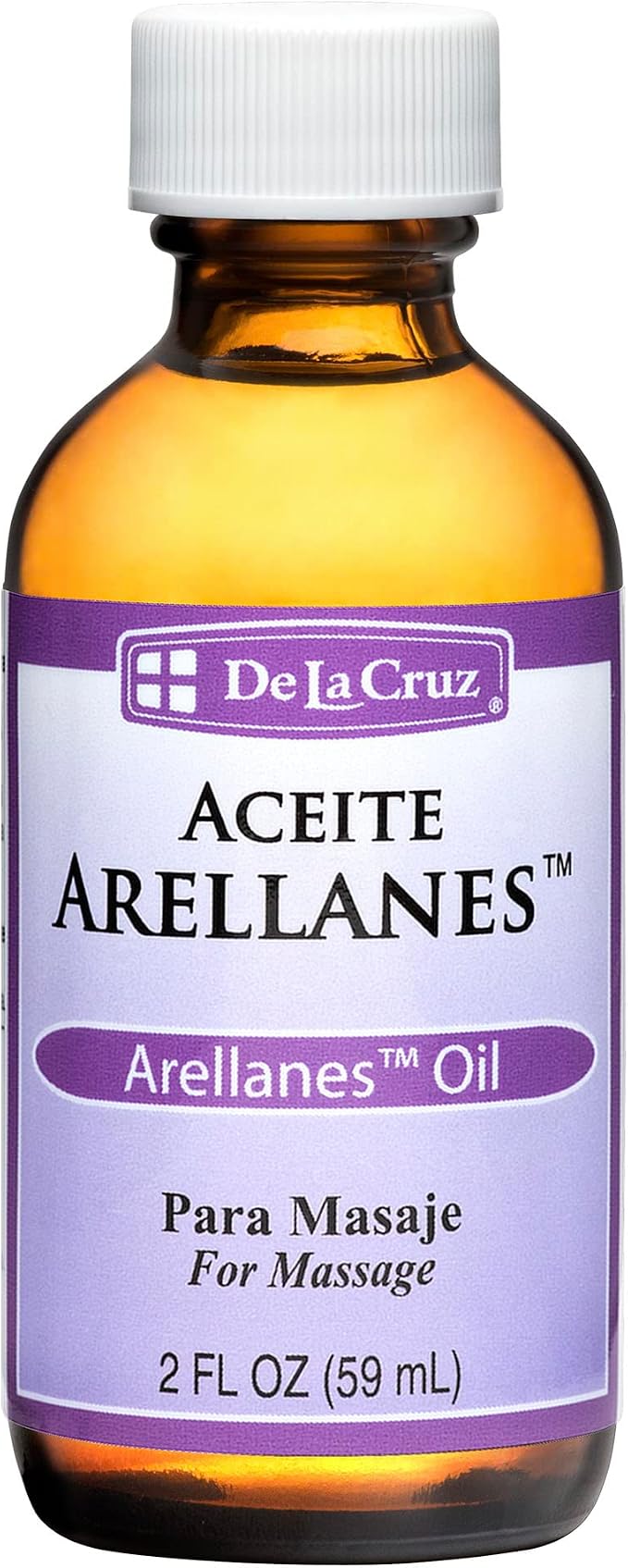 De La Cruz - Arellanes Oil Blend - Massage Oil - Moisturizing Body Oil with Rosemary - 2 fl OZ (1 Bottles)