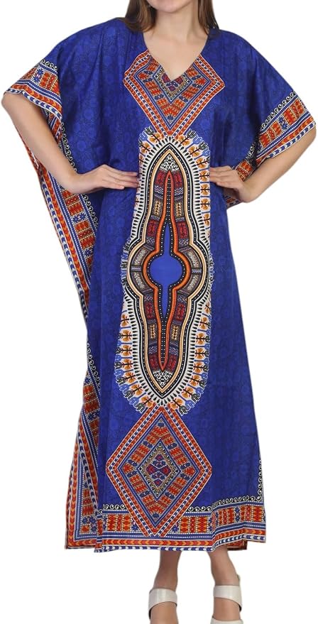 SheKaf Womens Turkish Kaftan Kimono Maxi Dress Caftan Beach Swimsuit Cover up Loungewear