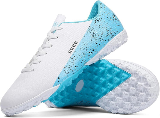 Mens Soccer Cleats Womens Indoor Soccer Shoes Wide Baseball Turf Shoes Adult Youth Rugby Shoes Big Boys Small Spikes AG TF Football Boots