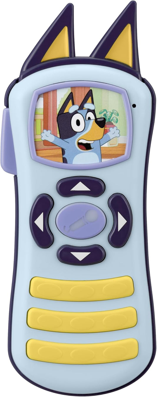 eKids Bluey Toy Remote Control for Toddlers with Built-in Music and Sound Effects, Bluey Toys for Kids