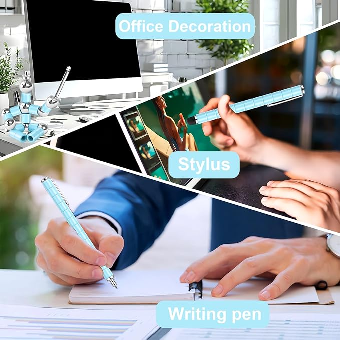 Fidget Pens Gifts for Teen Boys - Novelty Christmas Stocking Stuffers for Adults, Unique Birthday Gifts for Young Men Women Him Her Teenage Boys Girls, Cool Gadget Stress Relief Toys for Adults