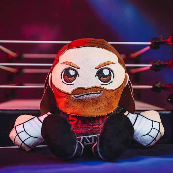 Bleacher Creatures WWE Sami Zayn 8" Kuricha Plush - Soft Chibi Inspired Toy
