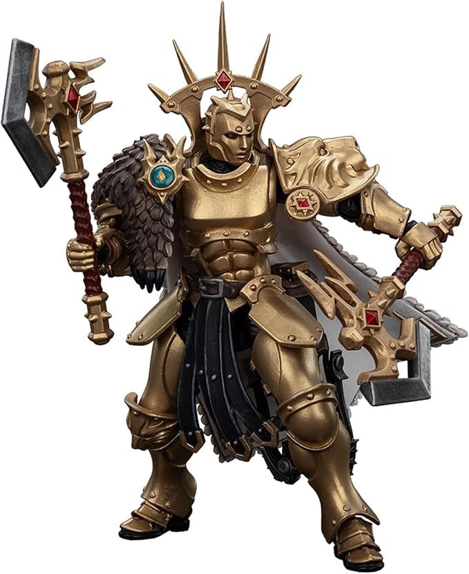 JoyToy 40K Genuine License 1:18 Action Figure,Stormcast Eternals, 4inch Collectible Action Figures Sets