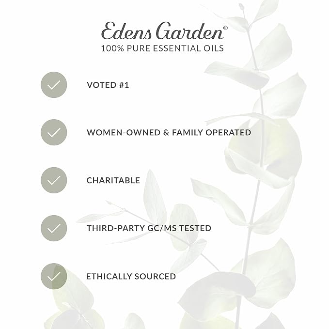 Edens Garden Vanilla Sandalwood Bath & Body Oil - Luxury Aromatherapy Blend with Pure Essential Oils & Vitamin E for Smooth, Hydrated Skin - After Shower Moisturizer for Women & Men, 4 fl oz (118 ml)
