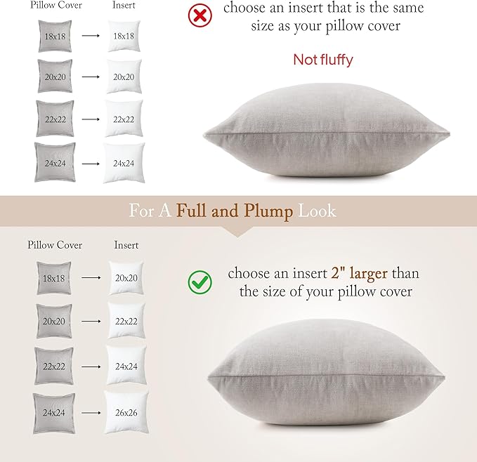 puredown® 14x20 Feather Down Pillow Inserts, Lumbar Pillow Insert, 1 Pack | Natural Feather Down, Choppable & Decorative, Down-Proof Cover, Throw Pillow Insert for Couch, Chairs, Bed, Sofa, Office