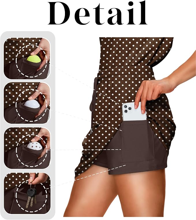 NIASHOT Two Piece Skirt Sets for Women Summer Vacation Travel Outfits Tennis Golf Skorts Versatile Lounge Sets