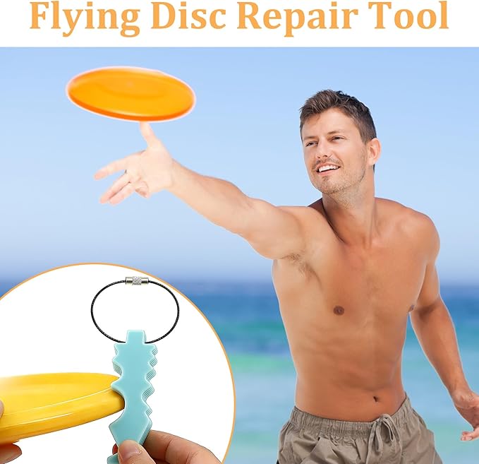 Flying Disc Maintenance Repair Tool for Disc Golf Disc Golf Edge Maintenance Accessories for Outdoor Sports Training Competitions Scratch Stains Repair Polishing Accessory