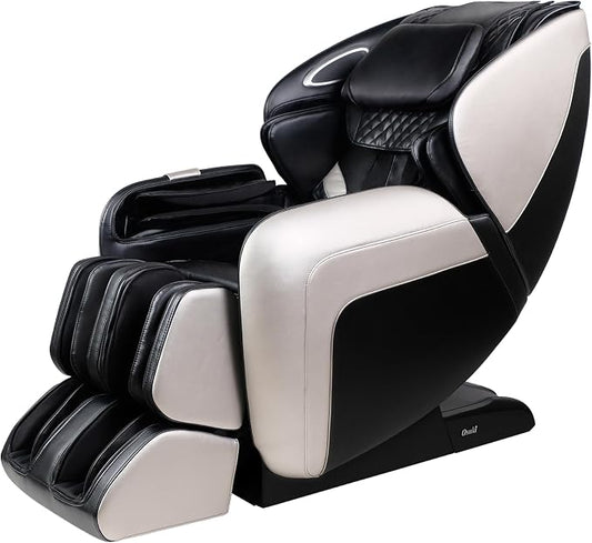 Osaki OS-Atai SL-Track Zero Gravity Full Body Airbag Massage Back and Calf Infrared Heat with Foot Roller Massage (Black)