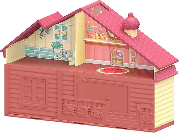 Bluey Toy House Playset, Mega Bundle Family Home & BBQ Playhouse Toys,, Bingo, Bandit, Chilli, House Playset for Toddlers 3-5, Amazon Exclusive