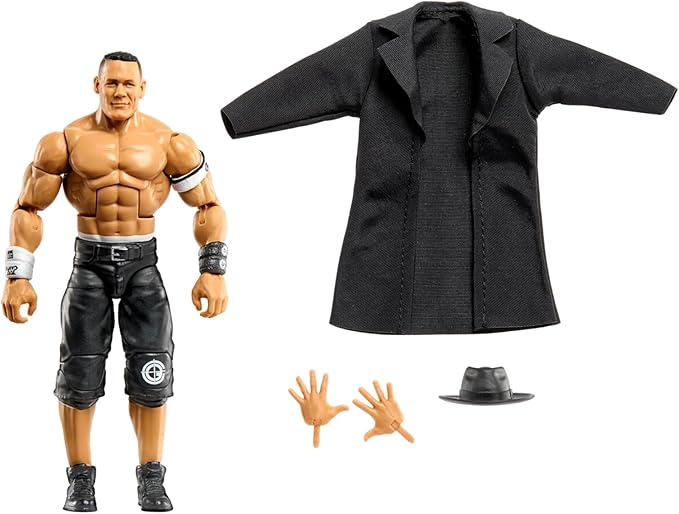 WWE John Cena Exclusive Retirement [Collector's Edition] 2025 Mattel Elite Collection Series 118 Wrestling Action Figure Toy