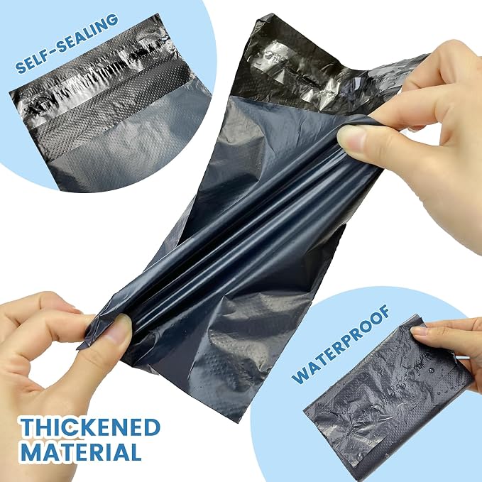 Sanitary Napkin Disposal Bags, Feminine Personal Disposable Bags, 200 pcs Grey, Self Seal, Opaque, for Disposal of Tampons, Sanitary Pads and Liners