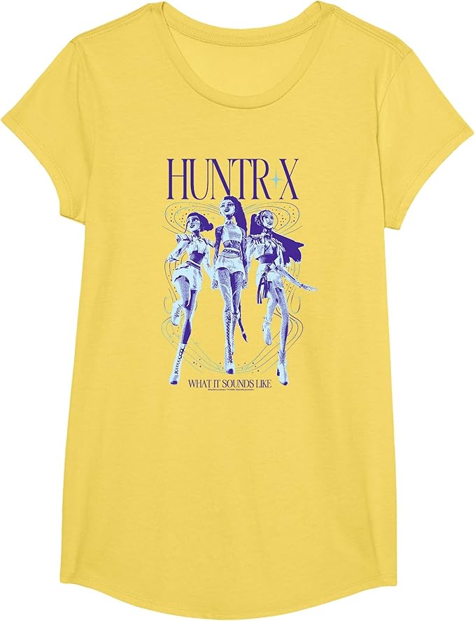 Kpop Demon Hunters Halloween Huntrix What It Sounds Like T-Shirt