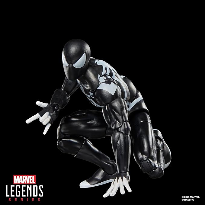 Marvel Legends Series Spider-Venom, Retro Cardback Spider-Man Comics Collectible 6-Inch Scale Action Figure