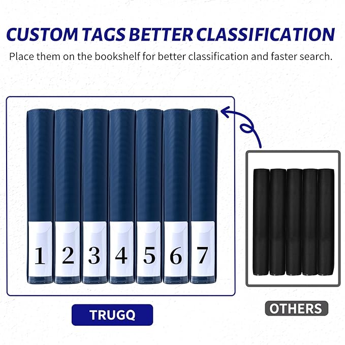 Toploader Binder Holds 324 Toploaders - 20 Toploaders|Waterproof PU Leather + Anti-Yellowing PP Inserts | Ridge Tab Sorting Portable top loader binder for cards(For Sports/Game Cards)