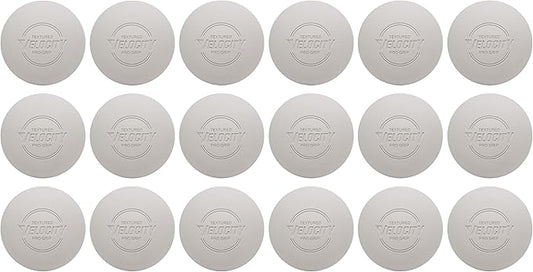 Velocity Pro Grip Lacrosse Balls - 6, 12, 18, 60 and 120 Packs - Certified for Youth, Club, High School, CLA, and College Game Play